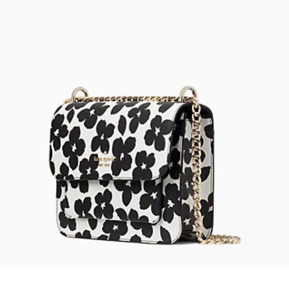 Kate Spade remi graphic blooms flap chain crossbody - Picture 7 of 16